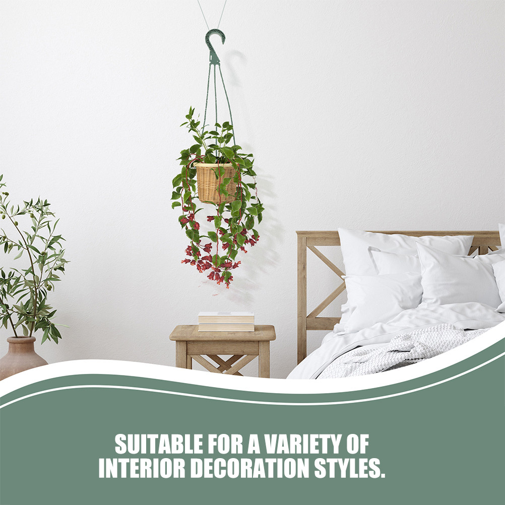 5個入り吊り下げプランターフック多用途 - 多肉植物、スパイ - Spider Plant Hanging のレビューと価格